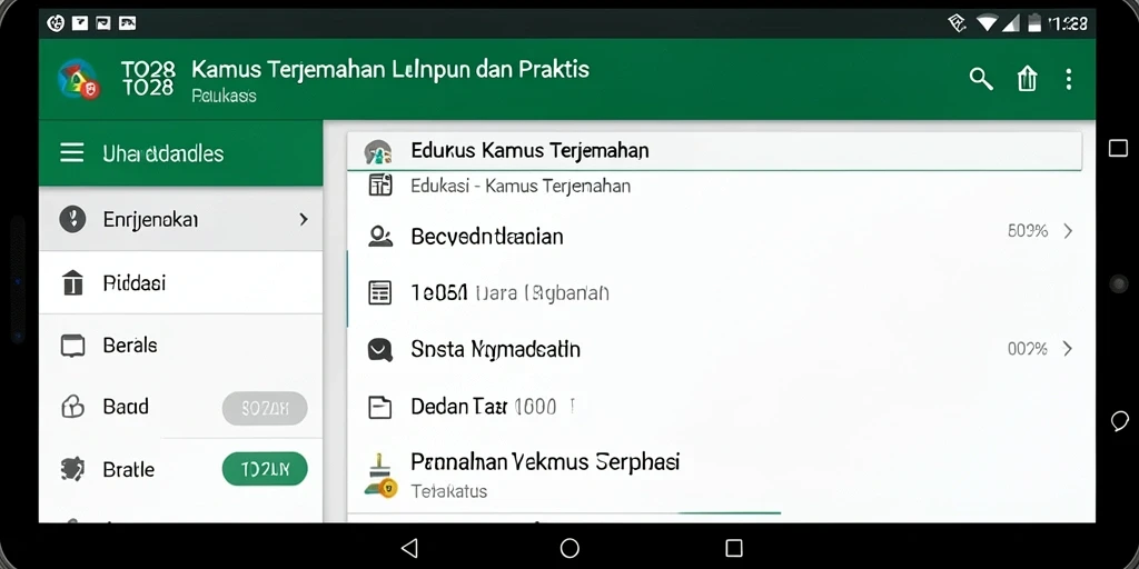 Antarmuka TO288 yang intuitif dan fungsi terjemahan yang cepat.