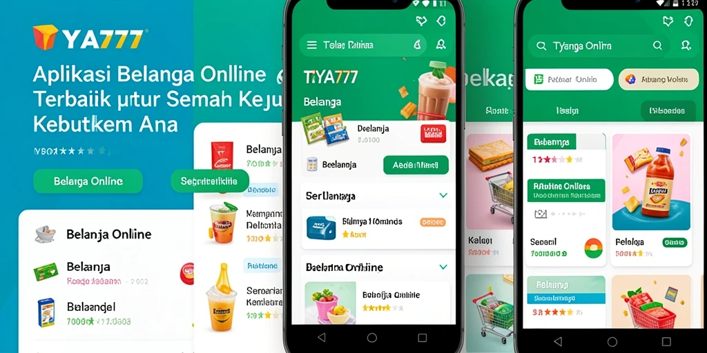 Tampilan antarmuka TYA777 yang menarik untuk pengalaman belanja online.