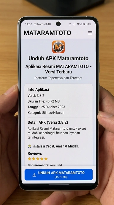 Unduh APK Mataramtoto untuk Android dengan Mudah